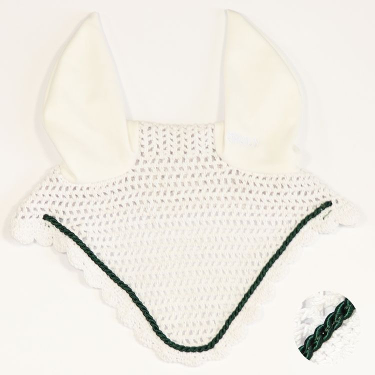 Eskadron Fliegenohren white mit einer Kordel in tanne (dark green)