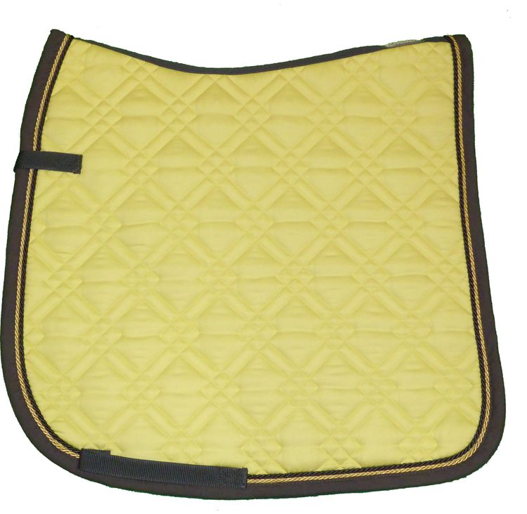 Eskadron Brillant Schabracke lemon mit Einfassung in grey