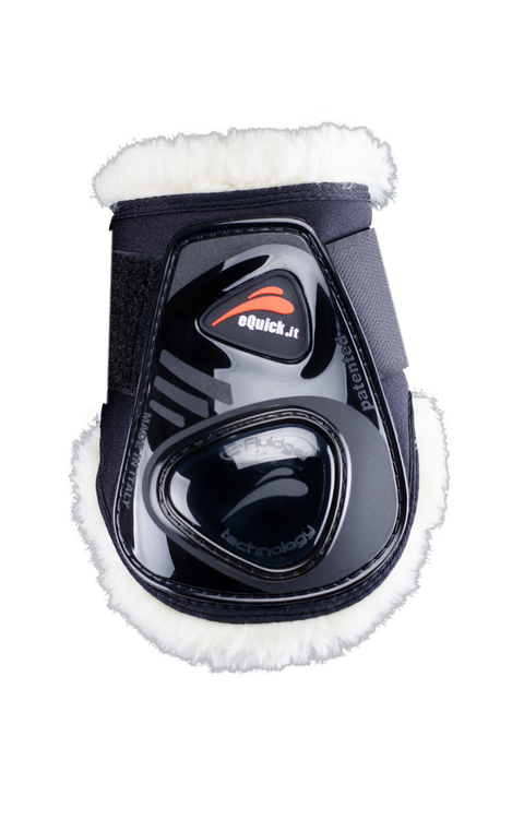 eQuick Streichkappe "Legend Edition Faux Fur " Rear Black