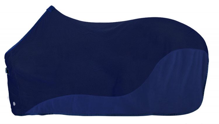 Pfiff Fliegendecke mit Fleece in Blau