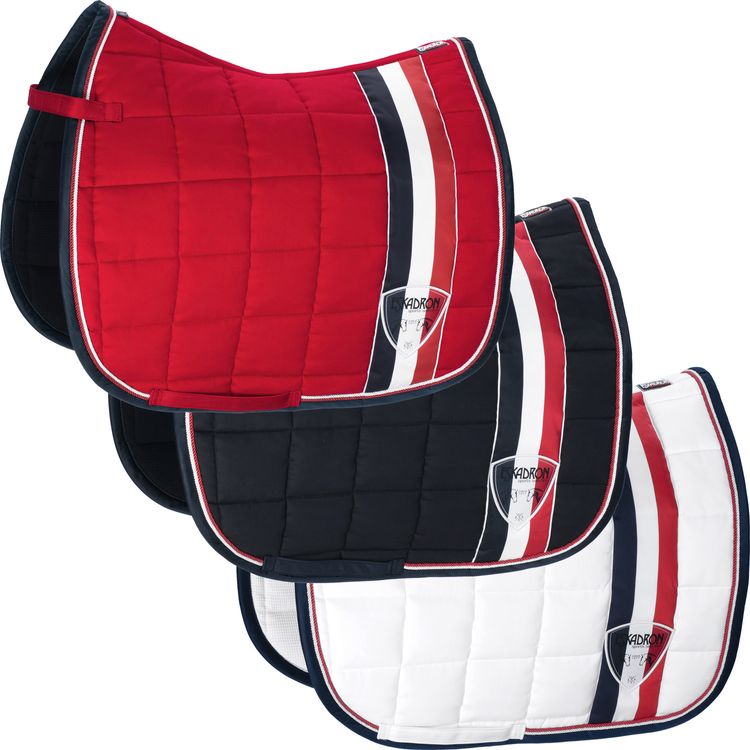 Eskadron Basic Big Square White, Navy u. Chilli red