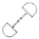 Stübben Steeltec Gebiss 2251 D-Ring-Trense Easy Control doppelt gebrochen