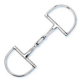 Stübben Steeltec Gebiss 2251 D-Ring-Trense Easy Control doppelt gebrochen