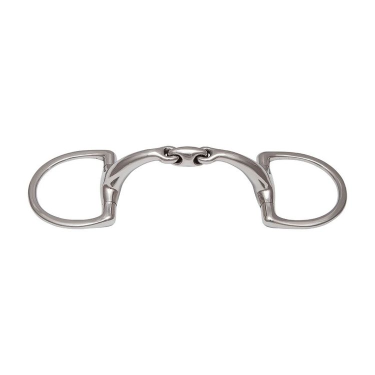 Stübben Steeltec Gebiss 2451 Easy Control Anatomische D-Ringtrense