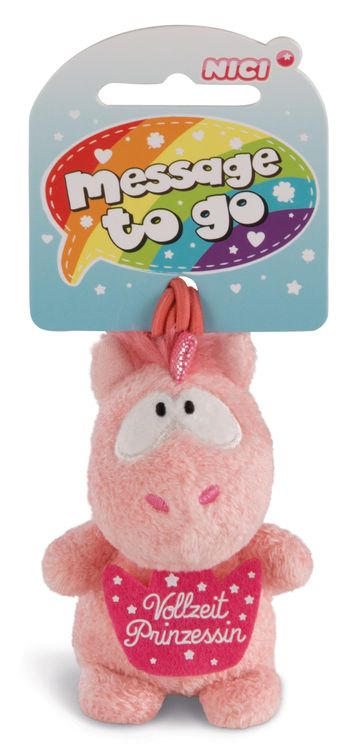 Nici Einhorn Merry Kuschel Loop mit verschiedenen Sprüchen