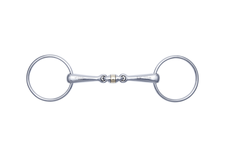 Stübben Steeltec Gebiss 2428 Soft-Roll Trense SWEET Kupfer-Mittelstück