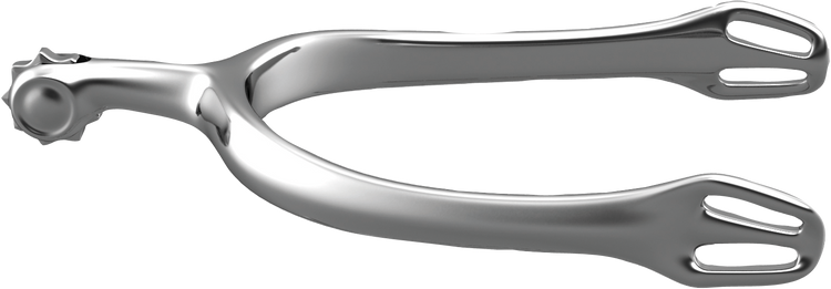 Stübben Steeltec 1171 Dynamic Dressur Sporen mit Rädchen