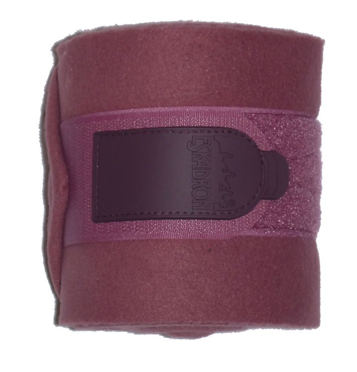 Eskadron Fleecebandagen wildberry,  4er Set
