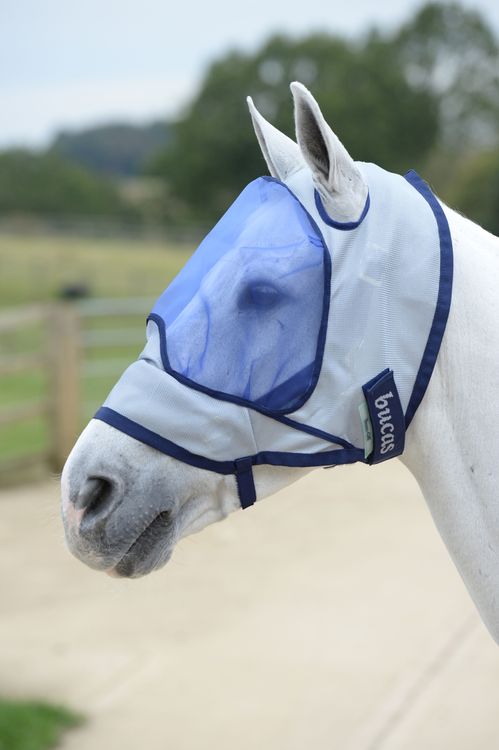 Bucas Buzz- Off Deluxe Mask Blue ohne Ohren