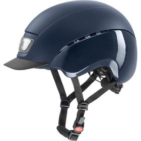 Uvex Reithelm uvex elexxion pro in blue mat - shiny