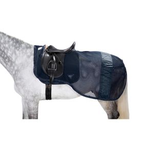 Eskadron Ausreitdecke Fly Exercise Sheet in navy-skyblue