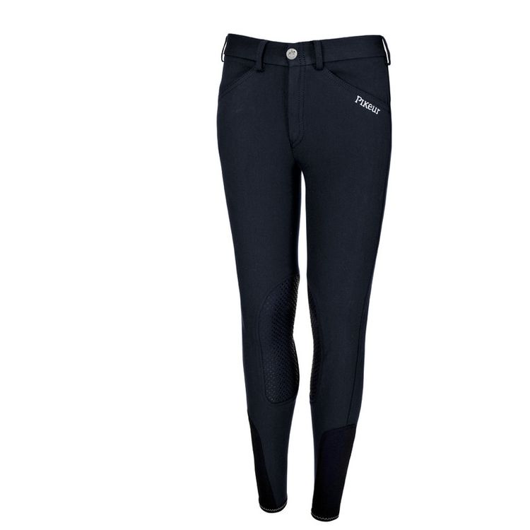 Pikeur Kinderreithose Brooklyn Grip (Kniegrip) in schwarz