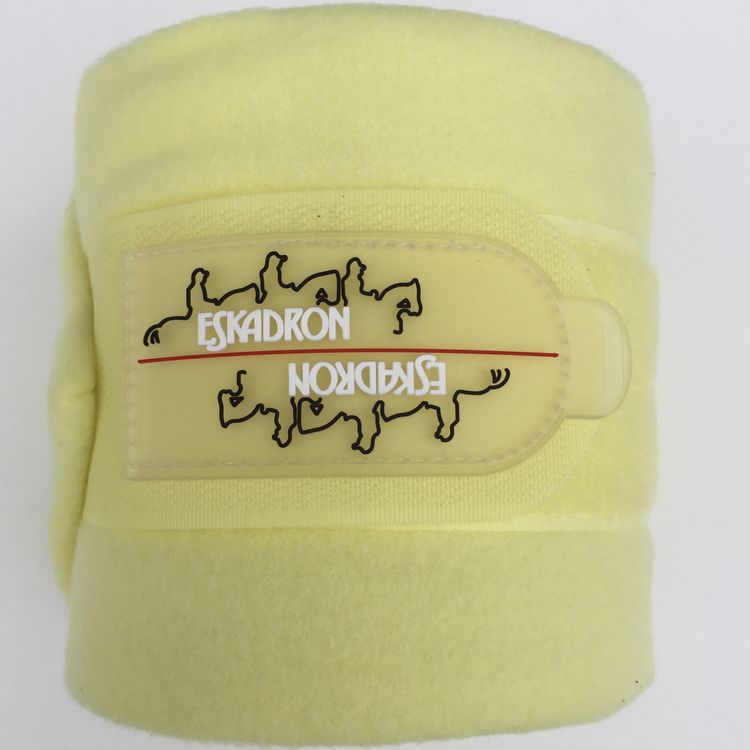 Eskadron Fleecebandagen lemon gelb, 4er Set in Warmblut