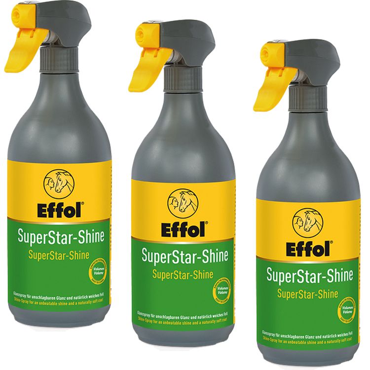 3 Flaschen Effol Super Star-Shine a 750ml