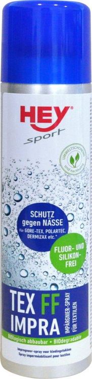 HEY SPORT® TEX FF IMPRA  Impärgnierspray für Textilien