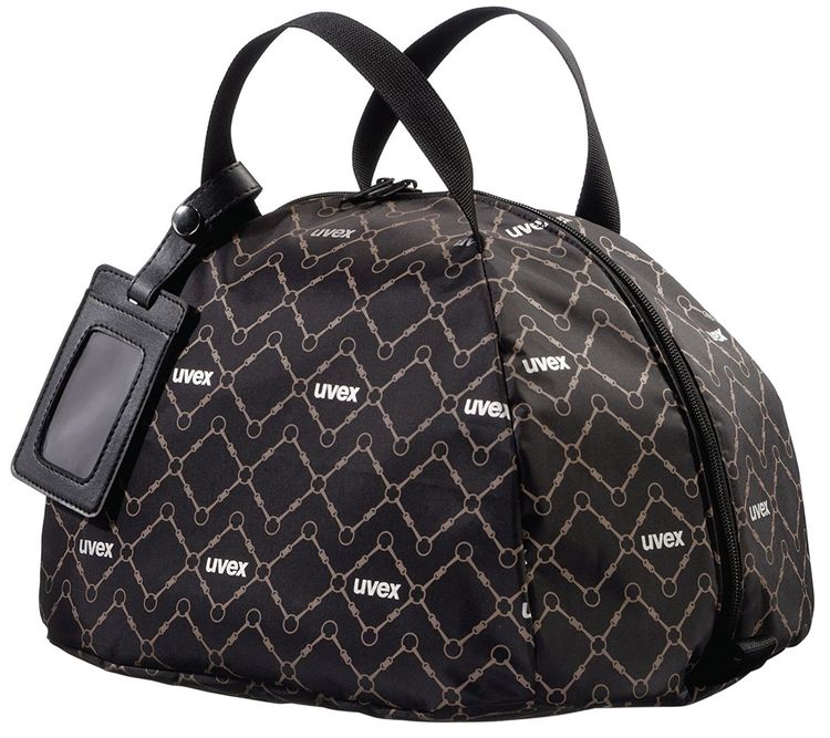 UVEX Helmtasche aus Nylon in schwarz-brown