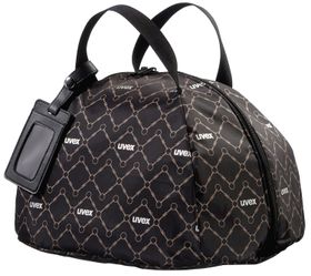 UVEX Helmtasche aus Nylon in schwarz-brown