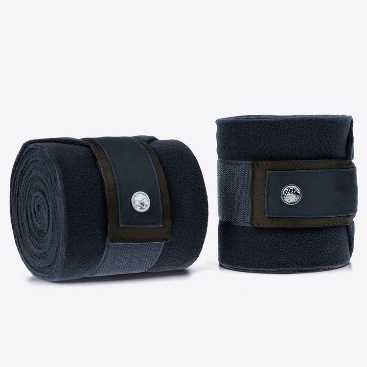 PS of Sweden Fleece-Bandagen , 4er Satz in deep sapphire