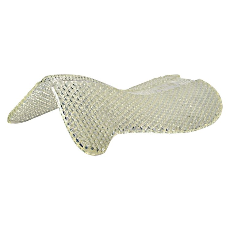 ACAVALLO Hexagonal Soft Gel Pad Wabenstruktur - transparent, onesize AC095