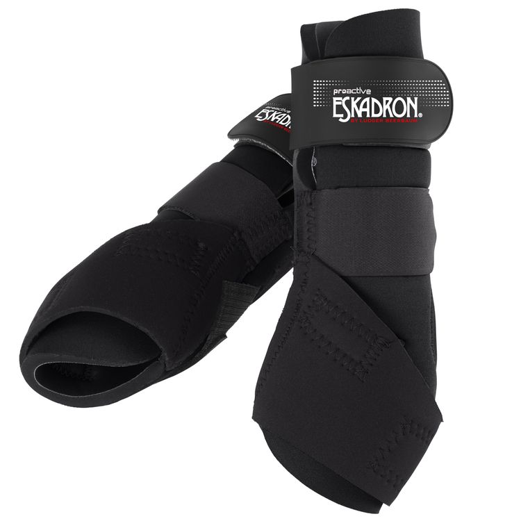 Eskadron Pro Active Gamaschen - Vorderbeine , schwarz in 4 Größen