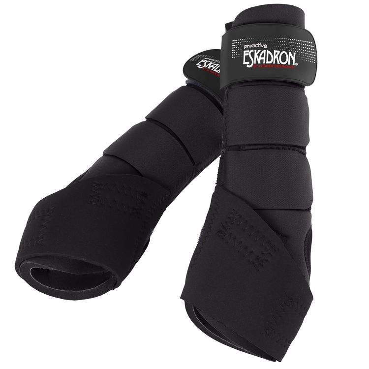 Eskadron Pro Active  Gamaschen - Hinterbeine, schwarz in 4 Größen