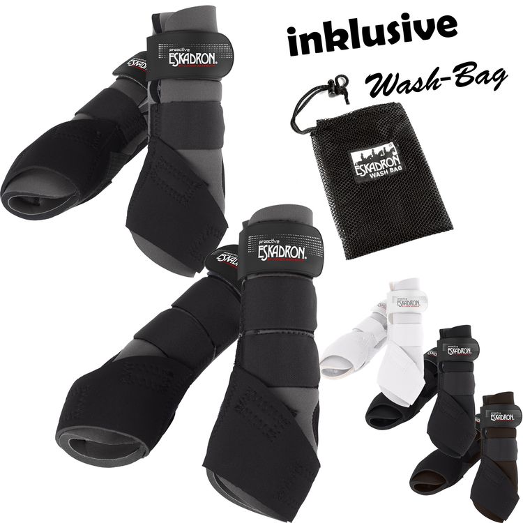 Eskadron Pro Active - 4er Set für vorne und hinten inkl. Washbag