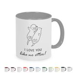 Tasse mit Spruch: I Love YO Like No Otter - Kaffeebecker, Kaffeetasse