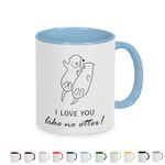 Tasse mit Spruch: I Love YO Like No Otter - Kaffeebecker, Kaffeetasse