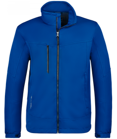 Cavallo Herren Winddichte Softshelljacke Ian in Cosmic Blue, Gr. S