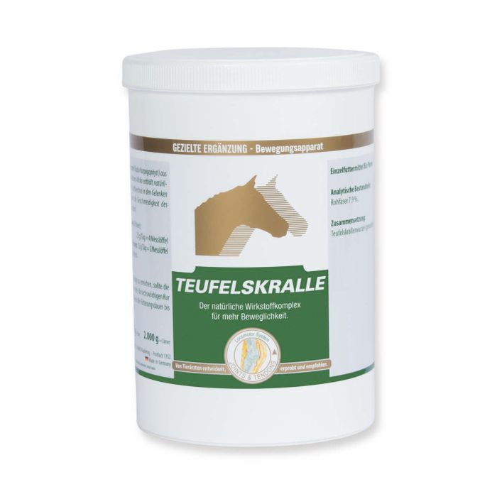 VETRIPHARM Teufelskralle für Pferde, 800g Dose