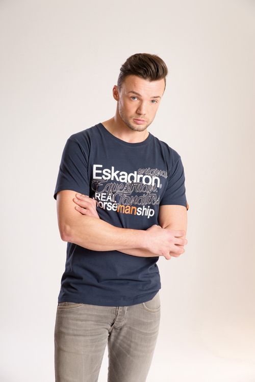 Eskadron Equestrian Fanatics Shirt Ken-T in navy