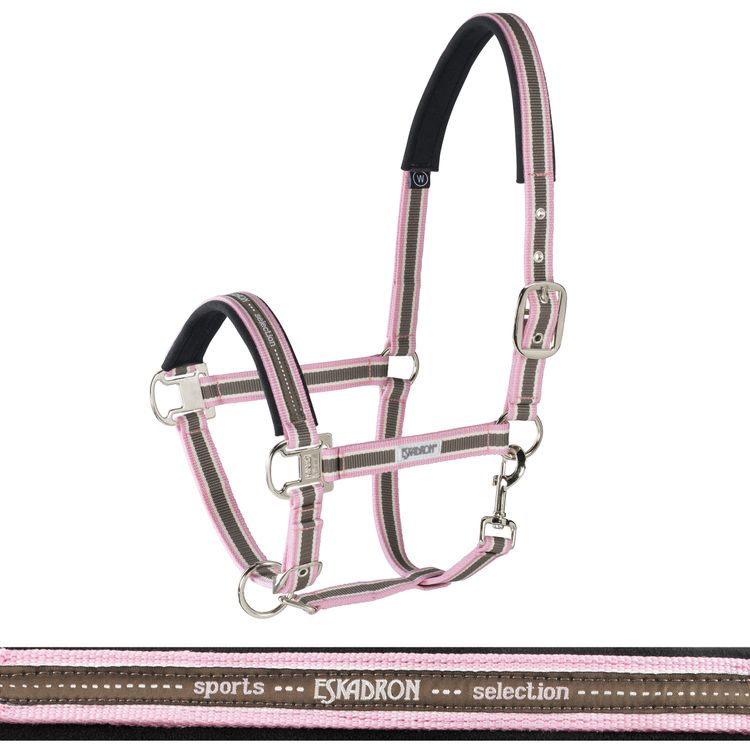 Eskadron Halfter Dornschnalle New Basic in almon-creme-powderrose