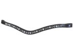 Busse Trense Feeling Schwarz / Strassstein-grau-multi