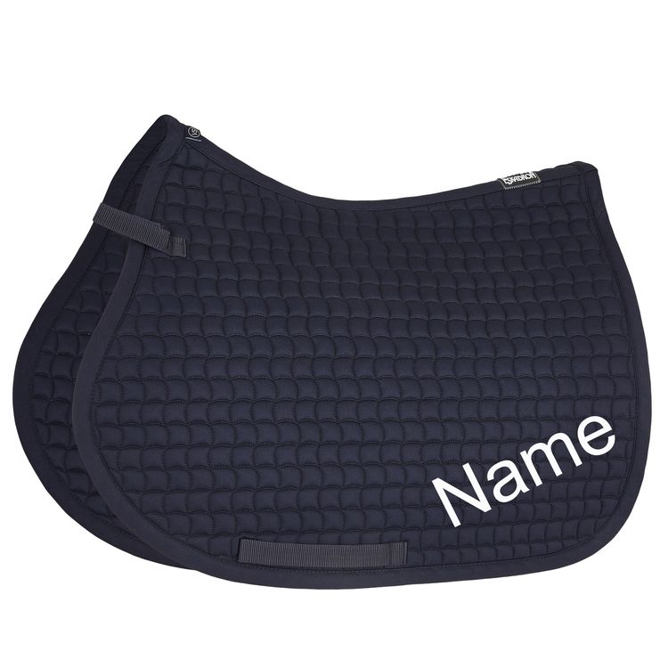 ESKADRON navy Cotton VS-Schabracke mit individuellem Namen bestickt