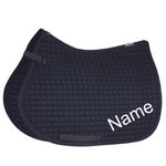 ESKADRON navy Cotton VS-Schabracke mit individuellem Namen bestickt