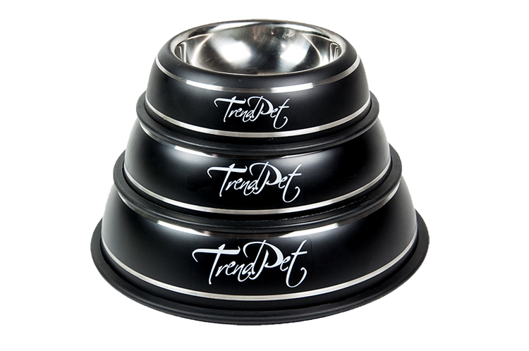TrendPet Fashion Bowl in Black