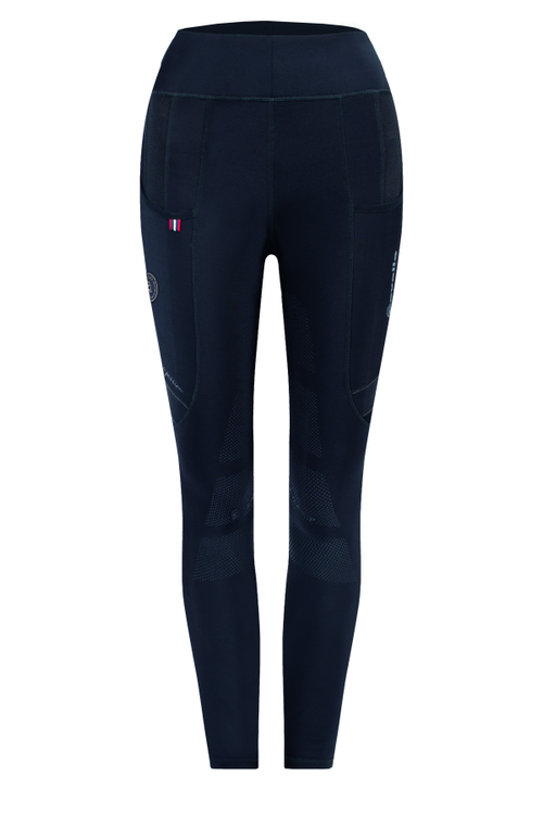 Cavallo Kinderreitleggings Lin Grip in schwarz 