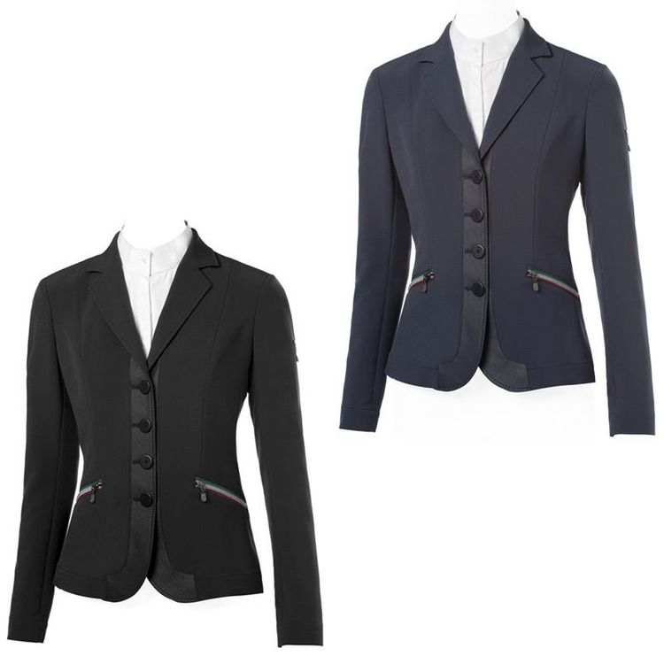 Equiline Damen Turniersakko Linda in Schwarz