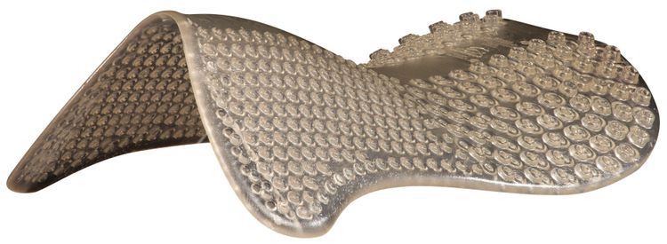 Acavallo Gel Pad Massage hinten erhöht - transparent, onesize AC123