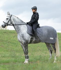 Waldhausen COMFORT Fliegen-Ausreitdecke in grau