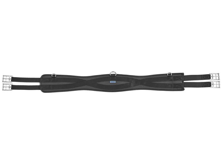 Busse Sattelgurt Vinyl Gel-Long in Schwarz