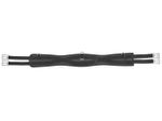 Busse Sattelgurt Vinyl Gel-Long in Schwarz