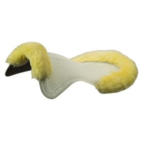 Acavallo Therapeutisches Gelpad Drilex 1/2 Lammfellrand natur M, AC181