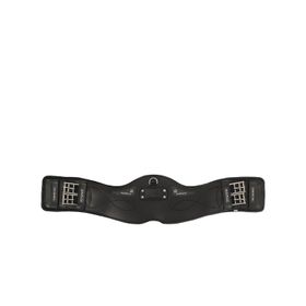 ACAVALLO - Kurzgurt PVC mit Gel - schwarz 