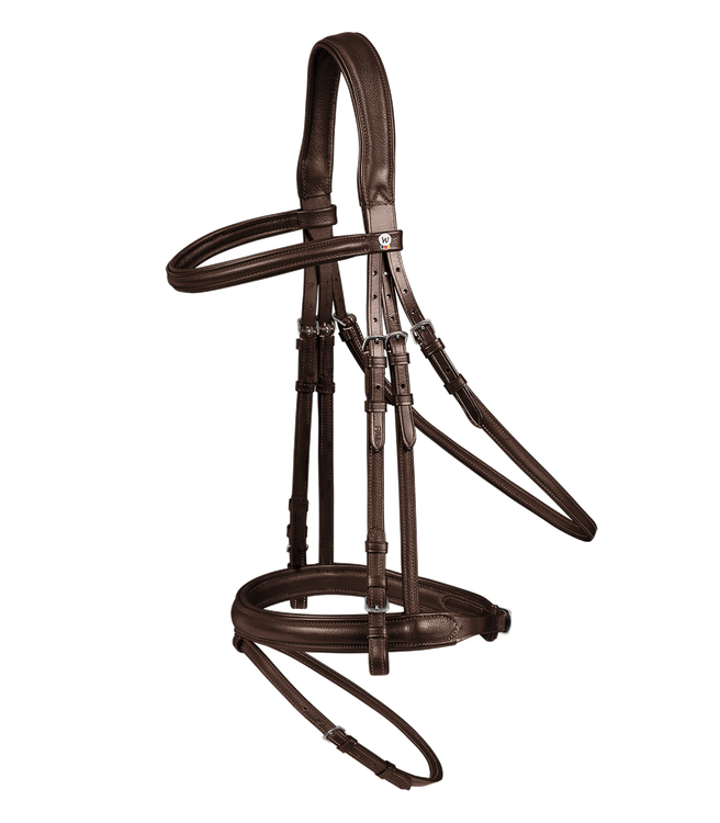 Waldhausen Trensenzaum X-Line Supersoft in braun