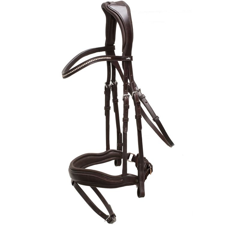 Schockemöhle Sports Trense Stanford in espresso-silver