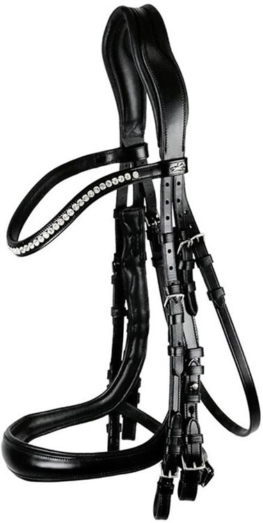 Schockemöhle Sports Kandare Equitus Gamma black/silver