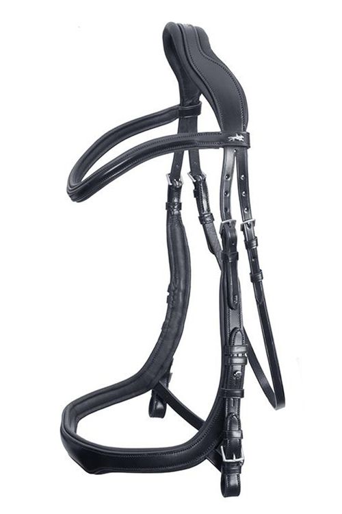Schockemöhle Sports Trense Equitus Delta in black/silver