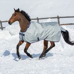 Bucas Power Turnout Weidedecke Medium in Silver