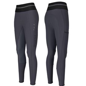 Pikeur Damen ATHLEISURE Reithose GIA GRIP in darkshadow